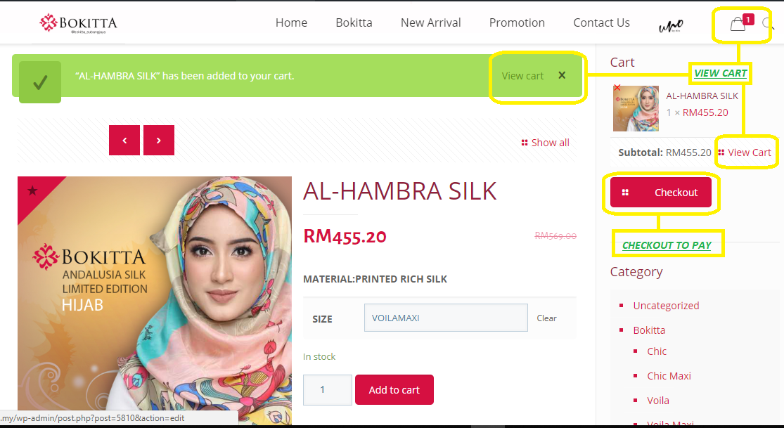 3.view cart or checkout 3.view cart or checkout